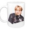 Cana alba personalizata BTS Kpop V Singer, INOVATIX&reg;. 330 ml