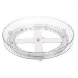 Organizator rotativ tip tava Pufo pentru frigider sau dulap cu suprafata antialunecare, 23.5 cm