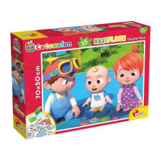 Puzzle de colorat maxi - cocomelon (35 piese)