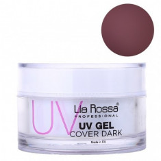 Gel UV Unghii Lila Rossa Professional Cover Dark 50g E1013 foto