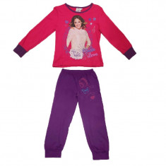 Pijama pentru fetite Violetta Disney 830-970, Multicolor foto