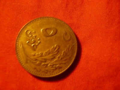 Moneda Turcia 5 kurus 1926 bronz cal.apr.NC foto