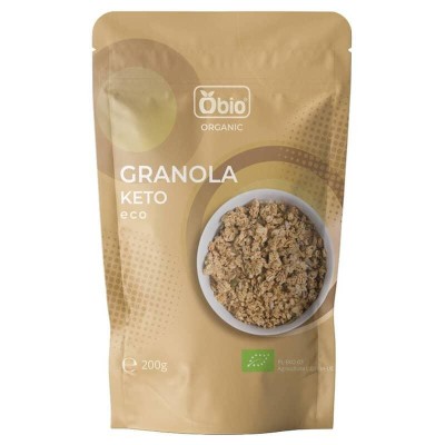 Granola Keto Bio 200 grame Obio foto