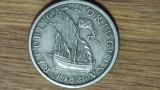 Portugalia - moneda de colectie - 5 escudos 1982 -barca panze- foarte frumoasa !, Europa