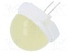 Dioda LED, 20mm, galbena, 650...3000mcd, 5...20mA, 5,8...6,7V, POLAM-ELTA - CQL-435-3