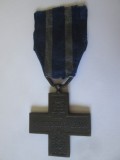 Italia medalia Crucea Meritul de Razboi WWI cu panglica originală, Europa