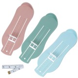 Set 3 indicatori de masurare incaltamintei pentru copii Chala, ABS, multicolor, 23 x 9 cm