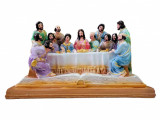 Cumpara ieftin Statueta decorativa, Cina cea de Taina, Multicolor, 32 cm, DVR0240-1P