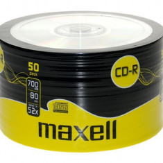 CD-R 700MB 52X 50buc pe folie Maxell