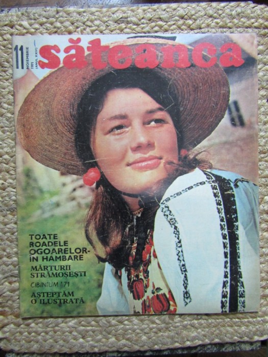 REVISTA SATEANCA 11 NOIEMBRIE 1971