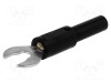 Conector furcă banană 4mm 60VDC 36A ELECTRO-PJP