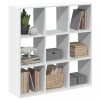 VidaXL Bibliotecă/separator cameră alb 102x29x103,5 cm lemn prelucrat