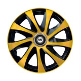 Set 4 capace roti Drift extra gold R14 Compatibil Cu Fiat