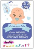 Cartonașe Primul an cu Bebe - Băiețel - Editura AmoNA
