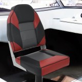 vidaXL Scaune de barcă, 2 buc., cu piedestal pivotant la 360&deg;