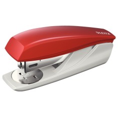 Capsator Plastic Leitz 5501 Nexxt Series, 25 Coli, 200 Capse P3 Incluse, Rosu foto