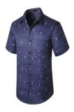 Cămașă hawaiană pentru bărbați, casual, cu buzunar frontal, cămașă hawaiană excentrică pentru bărbați, cu m&acirc;neci scurte, cu model floral, cu nasturi,