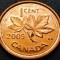 Moneda 1 CENT - CANADA, anul 2005 * cod 456