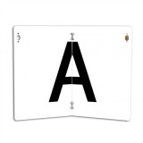 Placa Insemn -A- 400x300 mm Aluminiu Pliabila Vertical HICO 64833