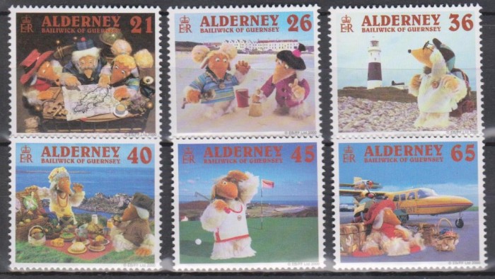 ALDERNEY - 2000, Wombles, MNH (om)