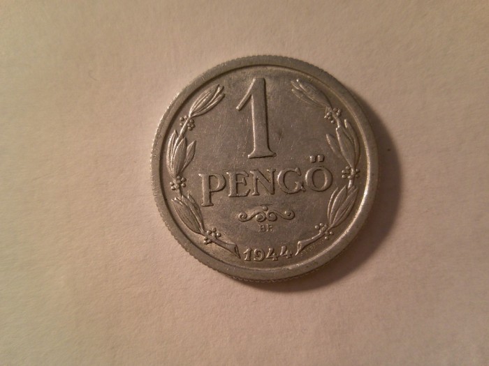 Moneda Ungaria 1 Pengo 1944 aluminiu Necirculat