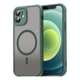 Husa iPhone 12 Asteroid GSM HaloFrost II MagSafe, verde
