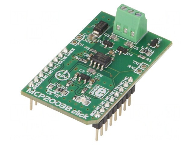 Placă Prototip Interfață LIN UART MCP2003B