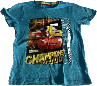 Tricou baiat, culoarea albastru deschis, varsta 6 ani foto