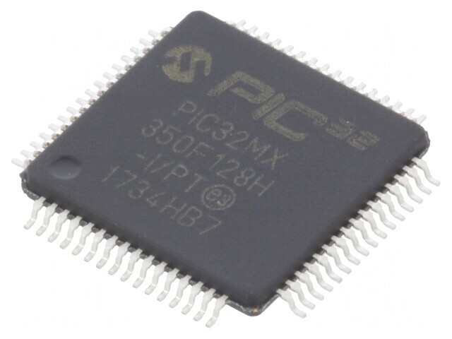 Microcontroler PIC32 128kB 8MHz SMD TQFP64