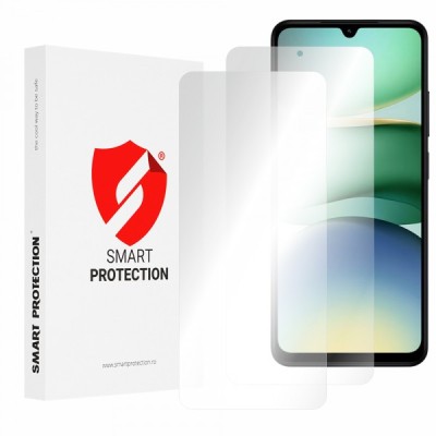 Folie de protectie Ecran Smart Protection Premium Classic pentru Xiaomi Redmi A5 4G (Standard), Plastic, Set 2 bucati foto