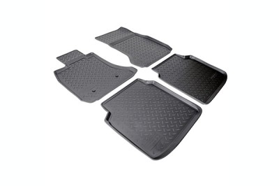 SET COVORASE AUTO CAUCIUC FIT BMW 7 (F02) (LONG) (2008-2015) - 4 PCS foto
