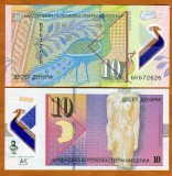 !!! MACEDONIA DE NORD - 10 DINARI 2020 - P NEW - UNC / POLIMER