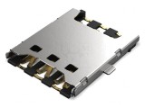 Conector Nano SIM 6 Pin 1,35mm Gold SMT