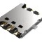 Conector Nano SIM 6 Pin 1,35mm Gold SMT