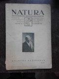 REVISTA NATURA NR.9/1928