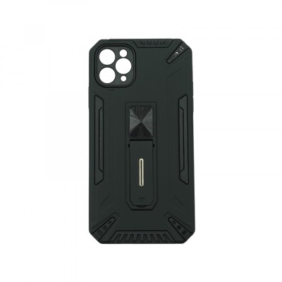 Husa de protectie Flippy pentru Apple iPhone 12 Mini Defender Model 4 cu suport, Negru foto