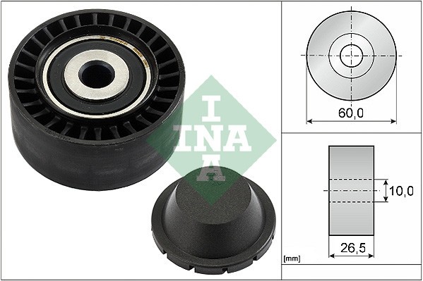 INA 532 0331 10 Rola ghidare/conducere, curea transmisie