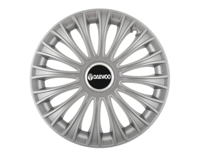 Set 4 capace roti Dino cromat R16 pentru gama auto Daewoo