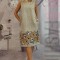 N863-100 Rochie casual cu imprimeu floral