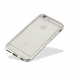 Husa Silicon Argintie Tip Jeans Apple iPhone 6 / 6S