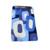 Set 2 covorase de baie mari, albastru, pentru WC, 100x60 cm, Gimihome