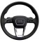 NEW OE HEATED BLACK LEATHER STEERING WHEEL WITH AIRBAG AUDI A4 S4 Q5 Q7 4M0419091B