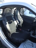 2 x Smart ForTwo Huse Scaune Masini Auto Negru Textile