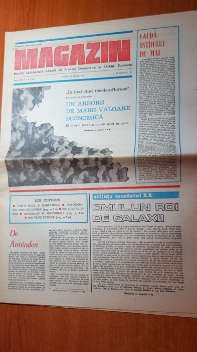 ziarul magazin 30 aprilie 1983