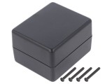 Carcasă universală SMART ABS neagră 63x76x48mm