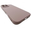 Husa silicon TPU Matte bej-roz pentru Apple iPhone 16 Pro Max
