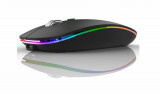 Mouse fara fir Uiosmuph G12, silentios LED 2.4G, reincarcabil, receptor Nano USB, 1600 DPI - RESIGILAT