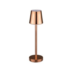 Lampa de masa 3w 3000k dimabil cu acumulator 4000mah - auriu foto