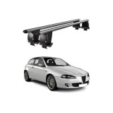 Bare transversale aluminiu pentru Alfa Romeo 147 2000-2010, plafon neted