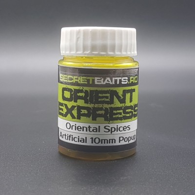 Secret Baits Artificial Popup 10mm Orient Express Flavour - Green (verde) foto